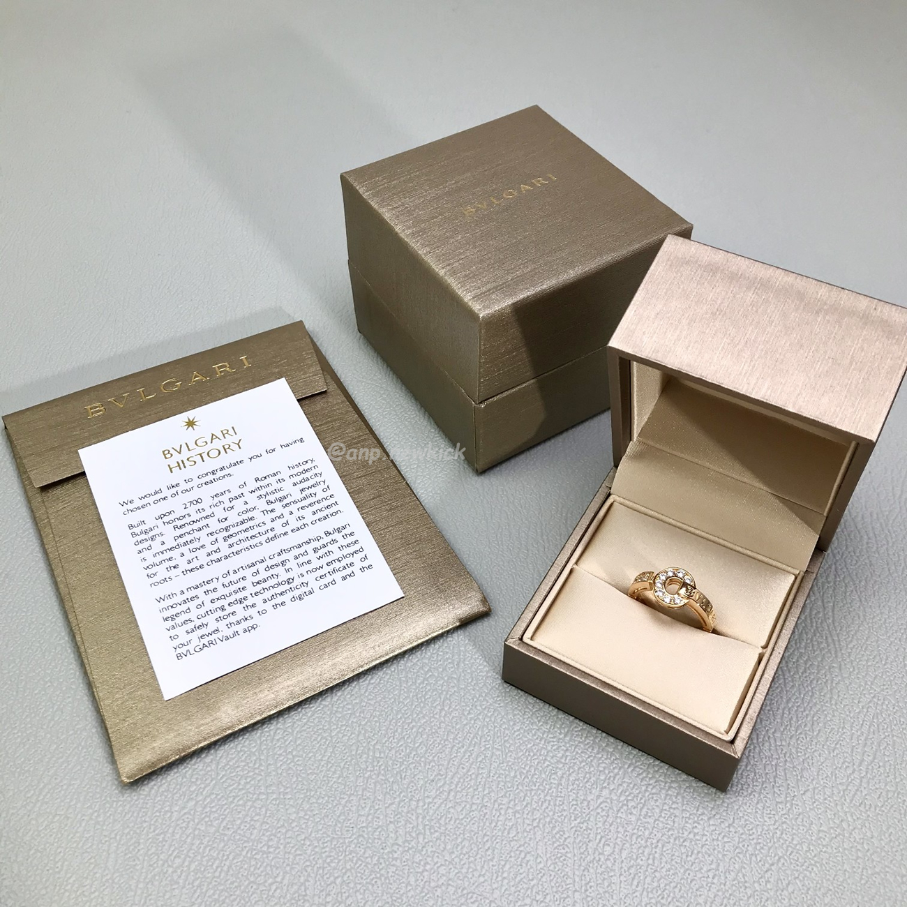 Bulgari Copper Coin Ring (1) - www.newkick.vip